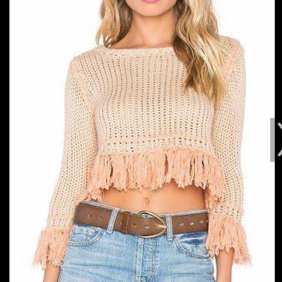 For Love & Lemons Denver Knit Crop - Picture 2 of 4